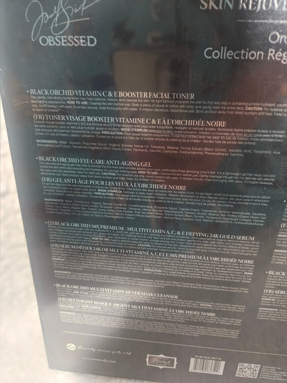 $8,000 MSRP | Inner-Cells | Black Orchid Skin Rejuvenation Collection | 8pc - Picture 3 of 9